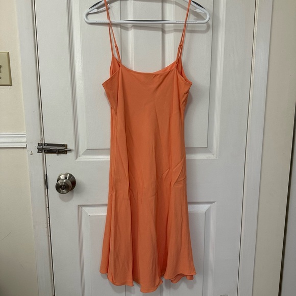 Sunday Best Coral Peach Orange Dress - Picture 3 of 3